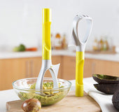 5 in 1 Avocado Slicer Pitters Cutter Tool Kit Non Slip Grip Soft