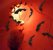 Halloween horror house simulation bat