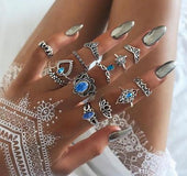 Vintage Diamond Embroidered 13 Piece Set