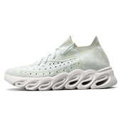 Men's summer rubber-plastic flying shoes
