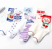 Japanese cartoon anime socks