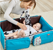 Folding crib