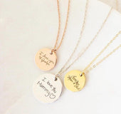 Graphic necklace