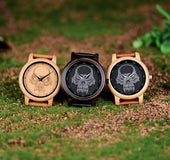 Watches Bamboo Unisex Watches P24 Skull