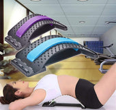 Masaje cervical y lumbar ejercicio
