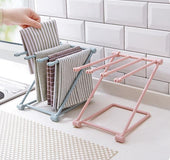 Kitchen rack dishcloth hanger