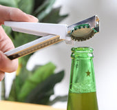 Can opener stainless steel screw cap tool adjustable buckle glass can capping capper