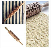 Rolling Pin Christmas Embossing