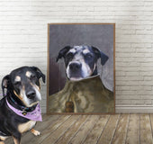Personalized Pet Canvas Portrait