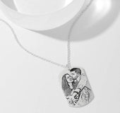 Engraved Tag Necklace