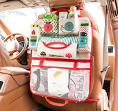 Cartoon car storage bag seat