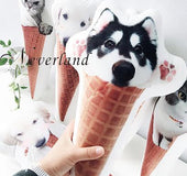 Customize Pet Pillow Ice Cream Cone