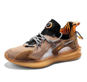Flying Woven Breathable Popcorn Running Shoes