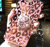 Pink Rhinestone Leopard | IPhone