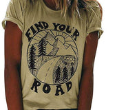 Your road round neck