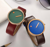 Simple creative belt watch