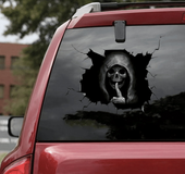 Halloween Car Wall Floor Skull Bumper Horror Sticker