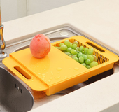 3-in-1 multi-purpose cutting board