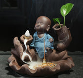 Lotus little monk reflux incense burner