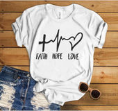 Letter printed short sleeve t-shirt