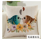 Square back cushion head cushion set square pillow cartoonpillow core pillow car small animal sofa