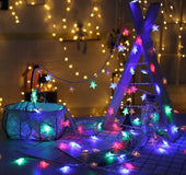 Room layout led lantern flashing string lights starry