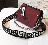 Scrub Leather Messenger Bag