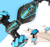 Gesture sensing remote control twisting car