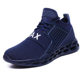 Men's sports shoes flying woven