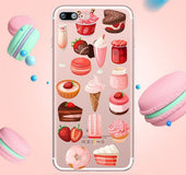 Transparent tpu phone case customization