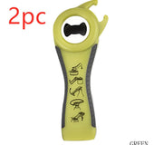 5 in 1 Creative Multifunction Stainless Steel Can Opener Beer Bottle Opener