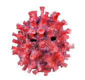 Halloween virus mask headgear