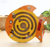 Children Magnetic Maze Toy Kids Educational Brain