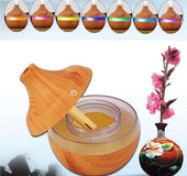 Wood Grain Aromatherapy USB Humidifier
