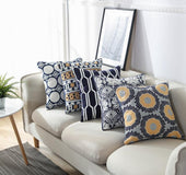 Composite wool embroidery pillow