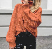Turtle collar sweater