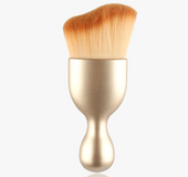 Curved brush
