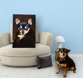 Personalized Pet Canvas Portrait