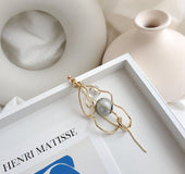 Metal earrings