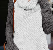 Colorblock Long Sleeve Sweater