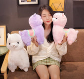 Cute standing alpaca doll