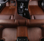 Custom Wood grain car mat