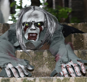 Halloween Props Scary Crawling Doll