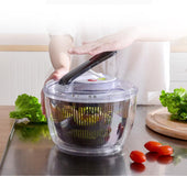 2-in-1 Washing Dehydrating Press Salad Bowl