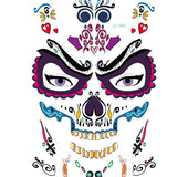 Halloween face sticker tattoo sticker