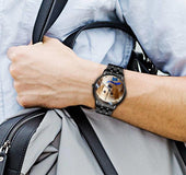 Engraved Bracelet Photo Watch