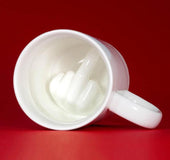 Middle Finger Surprise Mug