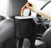 Car trash can car interior