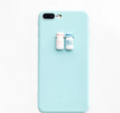 Simple frosted milk bottle mobile | IPhone