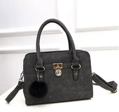 Retro matte shoulder bag